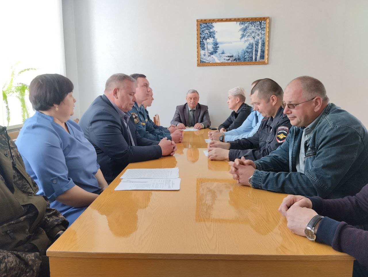 30.05.2023 года состоялось заседание антитеррористической комиссии Кикнурского муниципального округа.