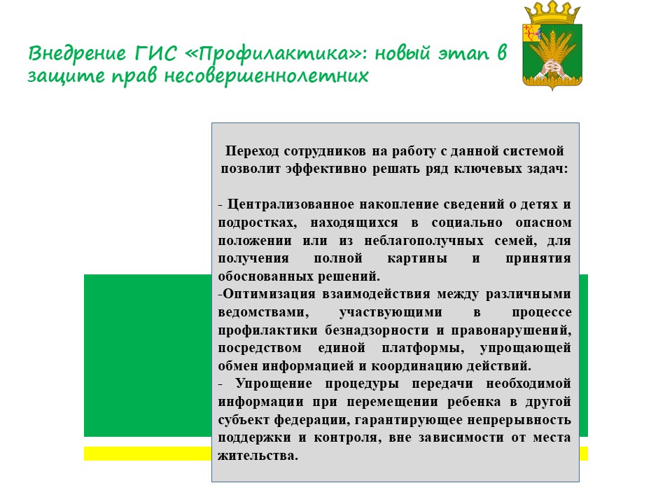 Внедрение ГИС «Профилактика»: новый этап в защите прав несовершеннолетних.