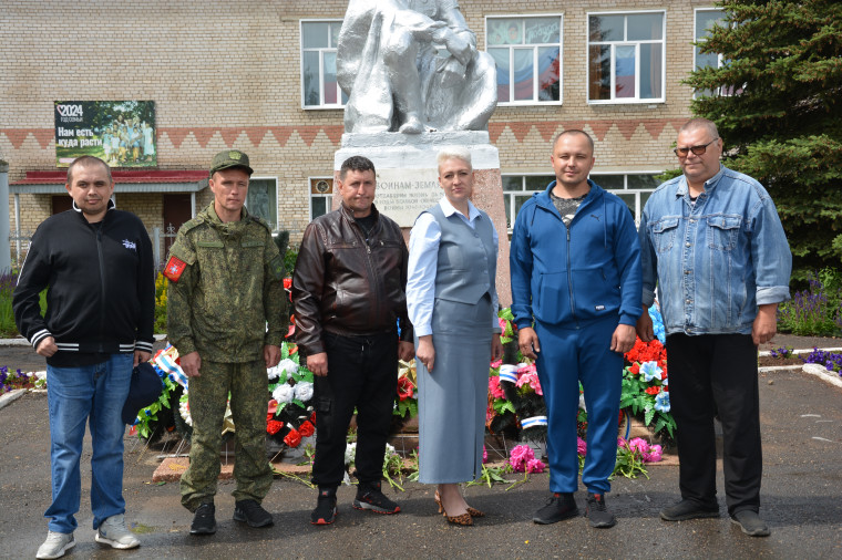 1 июля в Кикнурском округе отметили День ветеранов боевых действий.. 1 июля в Кикнурском округе отметили День ветеранов боевых действий..